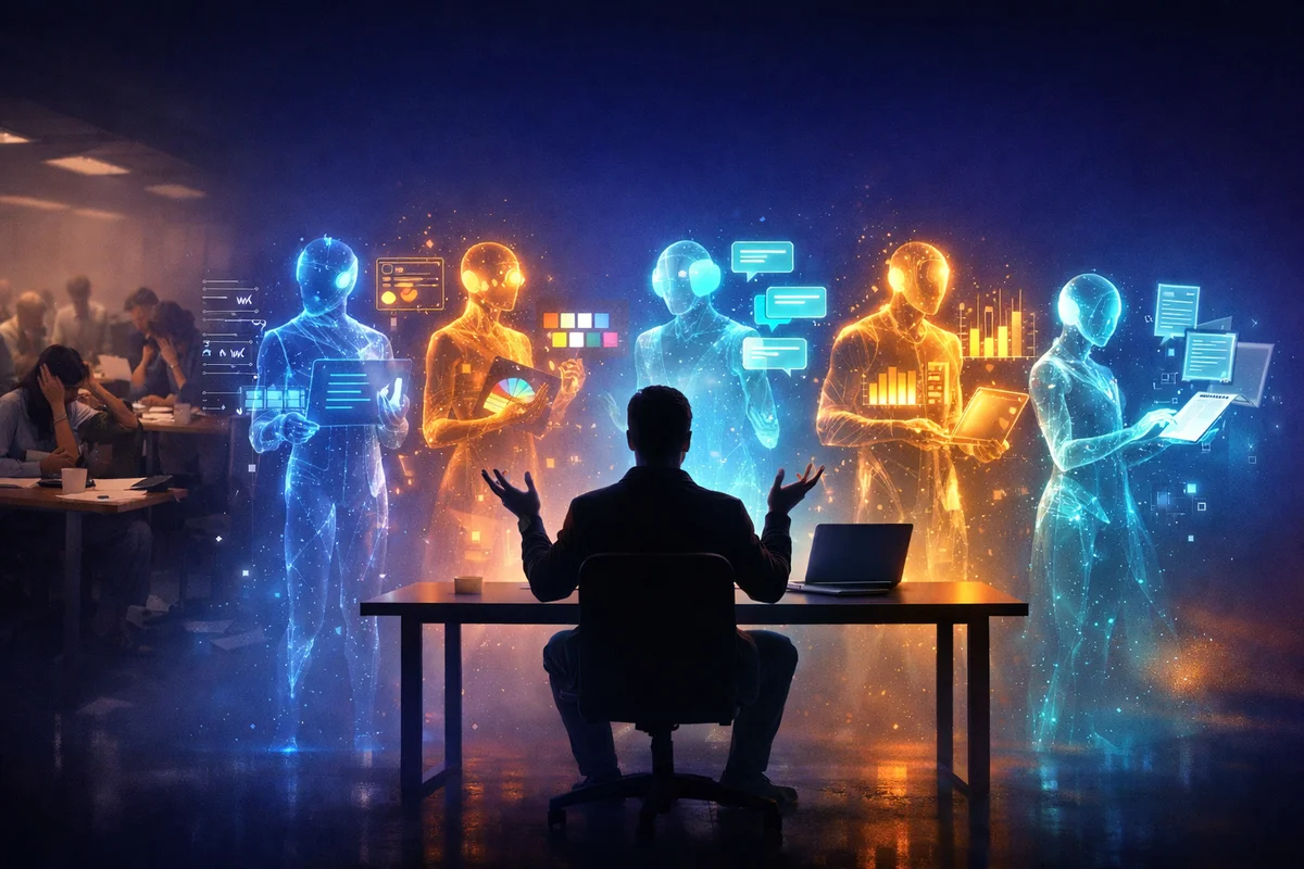 1 Person + AI Instead of 10: The New Startup Model